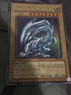 Konami Yu-Gi-Oh! Blue-Eyes White Dragon SDK 001 1996 - Image 2
