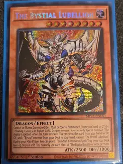 YUGIOH: 1X The Bystial Lubellion MP23-EN160 Prismatic Secret Rare NM - Image 1