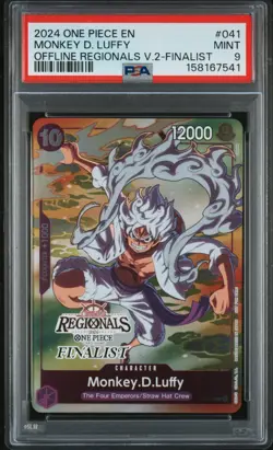 2024 ONE PIECE OFFLINE REGIONALS PACK 2024 VOL.2 #041 MONKEY D. LUFFY - Image 1