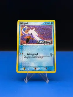 Wingull 81/107 Reverse Holo Stamped EX Deoxys Pokemon Card - MP - Image 1