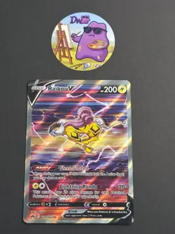 Pokemon TCG Raikou GG41/GG70 - Crown Zenith Galarian Gallery Card - Image 1