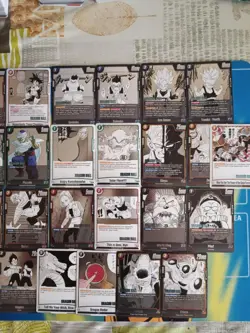 Full SET C DRAGON BALL CARD GAME FUSION WORLD MANGA BOOSTER SB02 EN NEUF - Image 3
