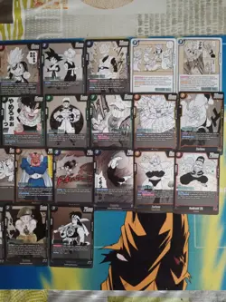 Full SET UC DRAGON BALL CARD GAME FUSION WORLD MANGA BOOSTER SB02 EN NEUF - Image 3