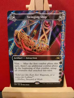 Swinging Ship (Borderless) - Unfinity - Rare - 231/244 - NM - MTG - Image 1