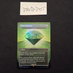 Lotus Petal "Chaos Emerald" (#7031) - Secret Lair NM MTG - Image 1