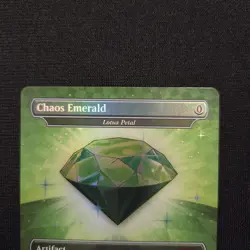 Lotus Petal "Chaos Emerald" (#7031) - Secret Lair NM MTG - Image 2