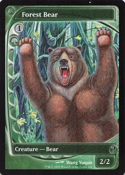 Forest Bear (Future Sight) Mystery Booster 2 Regular - Image 1