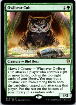 Owlbear Cub 246 Commander Legends: Battle for Baldur's Gate NM - Image 1