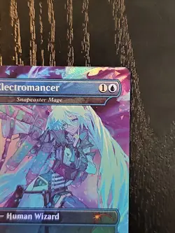 Magic The Gathering Secret Lair Encore Electromancer Hatsune Miku Rainbow Foil - Image 4
