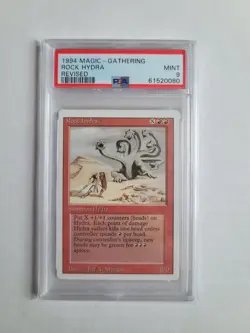 MTG Rock Hydra PSA 9 MINT Revised 1994 English Vintage Magic Reserved List Card! - Image 2
