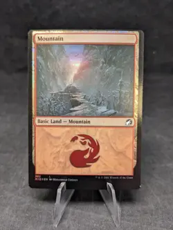 Mountain (383)- MTG Magic the Gathering - Innistrad: Midnight Hunt - MISCUT - NM - Image 1