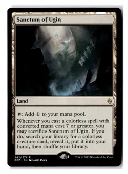 Sanctum of Ugin R Battle for Zendikar 242 NM - Image 1