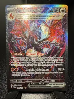 🔥 Pokemon TCG Charizard EX Paldean Fates Sir 234/091 VERY MINTY 🔥 - Image 1