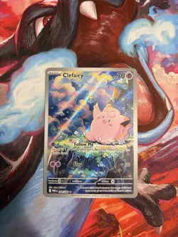 Pokemon TCG Perfect Order Clefairy 94/88 Illustration Rare NM - Image 1