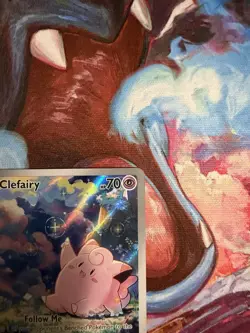 Pokemon TCG Perfect Order Clefairy 94/88 Illustration Rare NM - Image 3