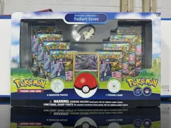 Pokemon TCG: Pokemon GO Radiant Eevee Premium Collection Factory Sealed - NEW! 820650850523 - Image 1