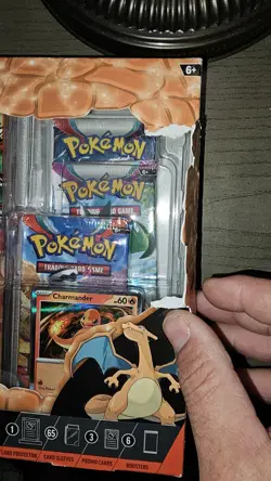 Pokemon TCG: Charizard ex Premium Collection Box - 6 Packs Damage Still Sealed - Image 5