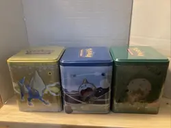 Sealed Pokemon 2022 Stacking Tins Lot Of 3 - Image 3