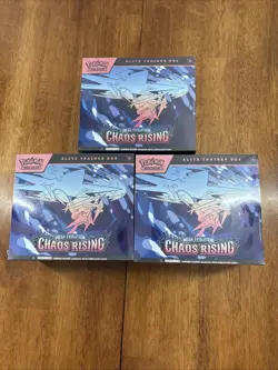 3x Elite Trainer Box Chaos Rising ME04 Pokemon TCG - Image 1