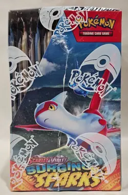 Pokemon TCG Scarlet & Violet Surging Sparks Booster Box, Factory Sealed - Image 3