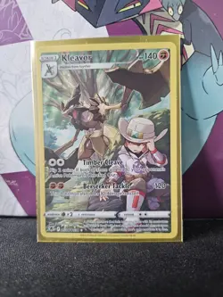 Pokemon TCG Kleavor Sword & Shield-Astral Radiance TG08/TG30 Holo Rare - Image 1