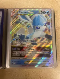 Jumbo Oversized POKEMON CARD LOT 33 Cards w/ Celebrations Binder VSTAR VMAX - Image 4