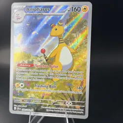 Ampharos 090/086 Illustration Rare Pokemon TCG: Chaos Rising - English - Image 2