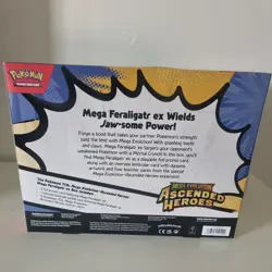 2x Pokemon Ascended Heroes Ex Box (Meganium And Feraligatr) TCG Brand New Sealed - Image 5