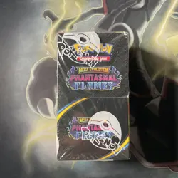 Pokemon TCG Phantasmal Flames Half Booster Box 18-Pack English UK - Tear in Seal - Image 1
