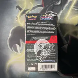 Pokemon TCG Phantasmal Flames Half Booster Box 18-Pack English UK - Tear in Seal - Image 3