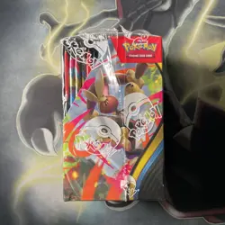 Pokemon TCG Phantasmal Flames Half Booster Box 18-Pack English UK - Tear in Seal - Image 4