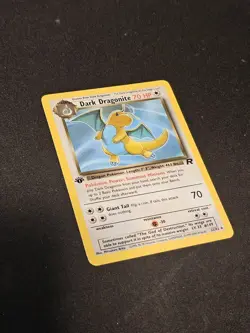 Pokemon TCG Dark Dragonite 22 Team Rocket 1st Ed Mint Near Mint - Image 2