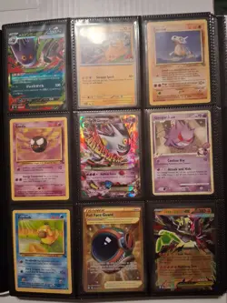 Pokemon Card Collection Binder Lot Pikachu, Charizard, Gengar, Vintage - Image 3