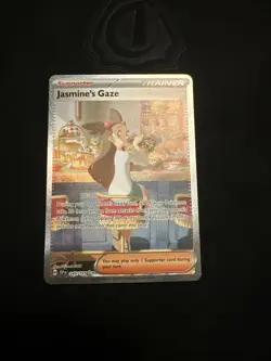Pokemon TCG Jasmine's Gaze Full Art Holo Trainer Surging Sparks #245/191 - Image 1