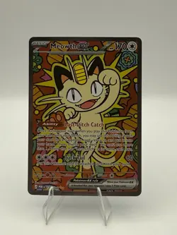 Meowth EX SIR- Perfect Order 121/088- Pokemon TCG - Image 1