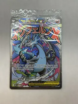 Pokemon Mega Charizard X EX 023 SEALED Promo - Image 1