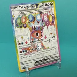 Tatsugiri ex 226/191 Sv08: Surging Sparks Holo pokemon TCG - Image 3