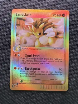 Sandslash 21/100 EX Sandstorm Reverse Holo Rare Vintage Pokemon Card TCG NM - Image 1