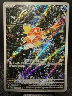 Pokemon TCG Magikarp Scarlet & Violet Paldea Evolved Card 203/193 NM - Image 1