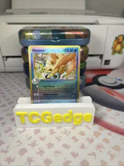 2003 Omastar 19/100 EX Reverse Holo Rare Pokemon Card - Image 1
