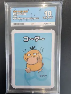 PSYDUCK Old Maid Pokemon Center Exclusive Japanese - ACE 10 GEM MINT - Image 4