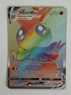 Pokemon TCG Victini Vmax 165/163 (Secret) SWSH Battle Styles - Image 1