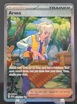 Pokemon Arven #249/198 English Scarlet & Violet Special Illustration Rare - Image 1