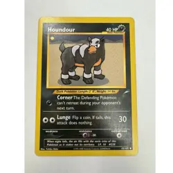 The Pokemon Company Houndour 43/105 Neo Destiny Unlimited Uncommon Basic 40 HP - Image 1