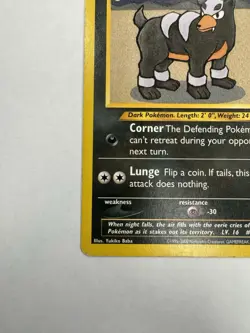 The Pokemon Company Houndour 43/105 Neo Destiny Unlimited Uncommon Basic 40 HP - Image 3