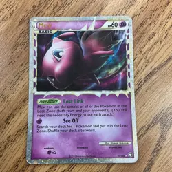 Pokemon TCG Mew Prime Ultra Rare Holo Card 97/102 Triumphant HP 60 English - Image 1
