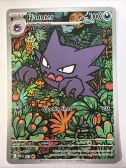 Pokemon Haunter Illustration Rare Me: Mega Evolution Promo 027 Holo 100 HP - Image 1