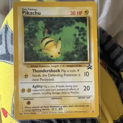 Pokemon Pikachu Promo Holo Basic Card 027 Sv: Scarlet & Violet 60HP English - Image 1