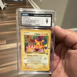 _____’s Pikachu 24/53 Celebrations Classic Collection Holo CGC 9 - Image 1