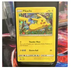 Pokemon 2016 Pikachu SM04 Sm Promo Holo Basic 70 HP English Card - Image 1